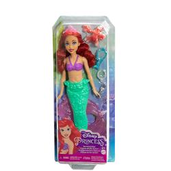 Daca copilul tau iubeste povestea si filmele cu Mica Sirena bucura-l cu acest set minunat Disney Princess Cu el copilul tau isi va dezvolta imaginatia si creativitatea si se va juca ore intregi cu personajele sale preferate Setul include frumoasa papusa Ariel cu par lung rosu si coada frumoasa si multicolora &Icircn plus copiii vor primi si o mini-figurina cu SebastienToate elementele din set sunt realizate din plastic de inalta calitateSetul este potrivit pentru copii cu varsta 