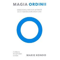 Transform&259;-&355;i locuin&355;a &icirc;ntr-un spa&355;iu ordonat &351;i permanent curat cu incredibila metod&259; KonMari aplic&acirc;nd trei principii de baz&259; simplific&259; organizeaz&259; &351;i depoziteaz&259;Pentru a reu&351;i s&259;-&355;i ordonezi locuin&355;a trebuie s&259;-&355;i organizezi ac&355;iunile &icirc;ntr-o succesiune corect&259; s&259; p&259;strezi numai obiectele care-&355;i sunt cu adev&259;rat dragi &351;i s&259; faci 