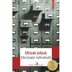 Traducere din limba germana si note de Alexandru Al SahighianO investigatie a fiscului in cursul careia ii sunt analizate inclusiv e-mailurile cele mai personale o determina pe Elfriede Jelinek sa-si treaca in revista propria viata Pentru prima data autoarea scrie despre partea evreiasca a familiei sale Relatari privind destinul rudelor care au fugit din Austria in timpul nazistilor sau care au fost deportate si omorate se regasesc in datele oficiale In acelasi timp 