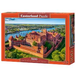 Puzzle cu 500 de piese Castorland - View of the Malbrok Castle