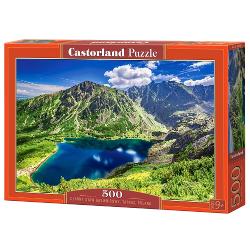 Puzzle cu 500 de piese Castorland - Czarny Staw Gasienicowy