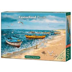 Puzzle cu 500 de piese Castorland - Morning at the Seaside art collection