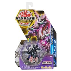 Dezlantuie transformari epice cu noile Legende Bakugan cu decor complet nou pentru personajele tale preferate Bakugan-ul tau tocmai a devenit mai puternic ca niciodata cu acesti Bakugan din seria Platinum cu experienta in lupta – realizate din metal adevarat Poti sa simti greutatea premium in mainile tale in timp ce le rulezi peste BakuMiez Priveste cum ti se deschide Bakuganul si cum se transforma in creaturi fioroase de actiune Acesti campioni de categorie grea vor produce pagube 