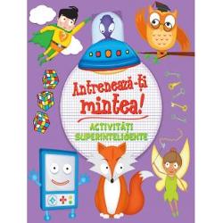 E&537;ti gata s&259; mergi pe firul logic al problemelor s&259; rezolvi careuri sudoku s&259;-&355;i testezi calit&259;&355;ile de detectiv Atunci aceast&259; carte este perfect&259; pentru tine Vei g&259;si în ea o mul&355;ime de jocuri &537;i de activit&259;&355;i superinteligente create special pentru copiii care ador&259; provoc&259;rile