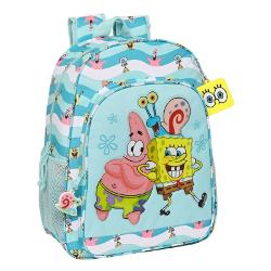 Ghiozdan Sponge Bob sTAY PositiveMaterial 100 PoliesterDimensiuni 33x42x14 cmGreutate 515 gr;Produs original 100 fabricat in SpaniaDup&259; 20 de ani Sponge Bob ne aduce fericire &537;i ne aminte&537;te c&259; putem ob&539;ine aceea&537;i fericire în via&539;a noastr&259; Anul acesta iti propunem acest personaj pentru ca este haios si pentru ca trece 