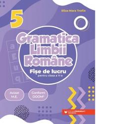 Gramatic&259; Fi&537;e de lucru pentru clasa a V-a este un auxiliar didactic realizat în conformitate cu programa &537;colar&259; în vigoare cu noua gramatic&259; &537;i cu DOOM3 Cartea cuprinde exerci&539;ii diverse care acoper&259; toate con&539;inuturile de la sec&539;iunea elemente de construc&539;ie a comunic&259;rii din programa de gimnaziu f&259;când leg&259;tura dintre gramatic&259; &537;i 