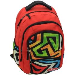 Rucsac Zipper Pro motiv GraffittiIdeal pentru copii 11 – 16 aniGhiozdanele si rucsacurile Herlitz sunt singurele din Romania acreditate si recomandate de Societatea Romana de Pediatrie Au structura rezistenta atent captusita astfel incat sa asigure ergonomia distributia presiunii si greutatii in mod egal pe coloana precum si aerisirea spatelui si a umerilor Pozitia rucsacului este reglabila in functie de conformatia copilului – lucru extrem de important 