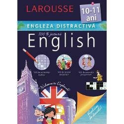 Larousse Engleza distractiva10-11 ani de LarousseCartea este conceputa de specialistii Larousse pentru copiii de 10-11 ani care studiaza limba englezaContine activitati ludice jocuri didactice exercitii progresive- Activitati adaptate si jocuri care te vor ajuta sa te antrenezi si sa progresezi- Toate cuvintele pe care ar trebui sa le cunosti- siretlicuri ca sa treci drept un englez- Informatii culturale- Scurta recapitulare a 