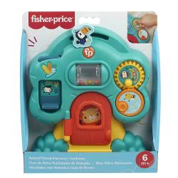 tine-ti bebelusul ocupat cu distractie practica captivanta cu aceste jucarii de activitate Animal Friends Discovery de la Fisher-Price® Cu teme distractive precum o masina si o casa in copac fiecare jucarie este plina cu o varietate de activitati pentru mainile mici Pe masura ce cei mici se joaca abilitatile lor motorii fine beneficiaza de un antrenament excelent in timp ce culorile si sunetele stralucitoare le angajeaza simturile si ajuta la introducerea distractiei cauzei si 