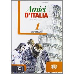 Amici d’Italia è il nuovissimo corso di italiano in 3 livelli per studenti della scuola secondariaadolescenti strutturato secondo una rigorosa gradualità grammaticale allo stesso tempo piacevole per la semplicità dell’esposizione e la vivacità degli argomenti trattati