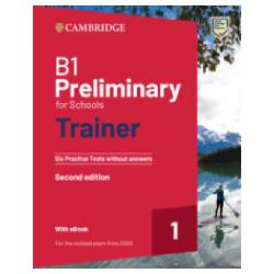 B1 Preliminary for Schools Trainer includes six full practice tests the first two with easy-to-follow expert guidance The two guided tests include 42 Tips 24 Advice boxes 12 Remember boxes Training activities Exam practice Exam orientation and frequently asked questions Build confidence in each exam paper by following the step-by-step guidance tips and strategies in the Training and Exam Practice exercises in the first two tests Develop exam technique with the final four tests 