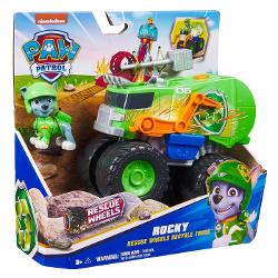 Patrula Catelusilor Paw Patrol este o patrula de coasta formata din sase catelusi eroici Chase Marshall Rocky Zuma Rubble si Skye condusi de Ryder un pusti de 10 ani priceput la tehnologie Cu un amestec unic de abilitati de rezolvare a problemelor vehicule cool si gramezi de umor canin Patrula Catelusilor lucreaza impreuna in misiuni de salvare riscante ca sa protejeze comunitatea Golfului Aventurii Spre exemplu Skye este o catelusa din rasa Cockapoo inteligenta si 