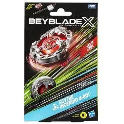 Experimentati emotia urmatoarei generatii de stadioane lansatoare si varfuri Beyblade Beyblade X cu Pachetul de pornire Beyblade X Scythe Incendio 4-60T care include 1 blat si lansator Balance Type care se roteste in dreapta necesar Beystadium vandut separat Lansati direct in lupta sau reconfigurati lama interschimbabile clichetul si piciorul acestui Starter Pack cu cele ale altor blaturi Beyblade X vandute separat pentru a va crea propriul Bey de neintrecut Beyblade X dispune de 