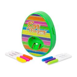 Zing EggMazing Mini Egg kit decorator este o solu&539;ie nou&259; &537;i creativ&259; pentru decorarea ou&259;lelor f&259;r&259; mizerie Folose&537;te o ac&539;iune unic&259; de rotire pentru a crea modele colorate pe ou&259; F&259;r&259; vopsele f&259;r&259; mirosuri Distrac&539;ie f&259;r&259; murd&259;rieInclude markere colorate pentru a crea designuri infinite Activitate DIY excelent&259; pentru întreaga familie pe tot parcursul 