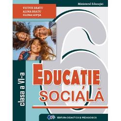 Manual educatie sociala  clasa a VI a editia 2024