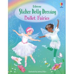 Dress the fairies for dancing with elegant swans waltzing with swirling snowflakes and having their wishes granted by their fairy godmother in this magical addition to the best-selling Sticker Dolly Dressing series All the scenes are inspired by themes and dances in well-known classical ballets 