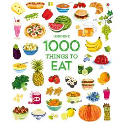 This beautifully illustrated reference book has pictures of 1000 things to eat from around the world Children can pore over topics such as ‘Breakfast’ ‘The bakery’ ‘Italian restaurant’ and ‘Street food’ and a section called ‘Festivals and celebrations’ which shows foods associated with Ramadan Chinese New Year Diwali and Thanksgiving 