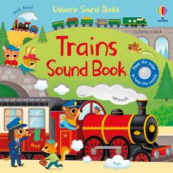 Little children will love pressing the ten buttons in this charming book to hear the exciting world of trains come to life From a steam train chugging over a viaduct to a logging train screeching around a bend in the icy forest there are all kinds of busy trains to discover as well as the different landscapes they travel through 