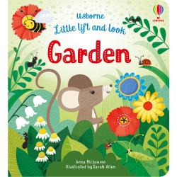 Follow an inquisitive little mouse as it scampers through a garden and lift leaves and petals to meet lots of other garden creatures along the way This charming book for little children has lots to discover and talk about on every page from butterflies and dragonflies to frogs birds and snails 