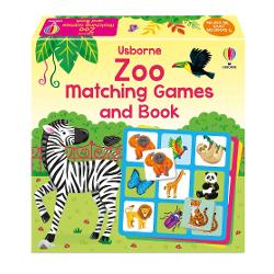 From frogs and flamingos to lions and lemurs little children will love meeting all the animals in the zoo They can develop key speaking and listening memory and matching skills with these vibrantly illustrated games The box contains 4 bingo boards 36 picture cards and a book which has instructions for two different memory games for 2-5 players as well as a fascinating fact about each animal 