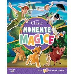 D&259; via&539;&259; scenelor din pove&537;tile Disney clasice în aceast&259; minunat&259; carte cu autocolanteFolose&537;te cele peste 50 de autocolante amuzante &537;i fii gata s&259; pleci în aventur&259; al&259;turi de Simba s&259; zbori spre T&259;râmul de Nic&259;ieri cu Peter Pan &537;i s&259;-&539;i petreci timpul cu Lilo &537;i Stitch