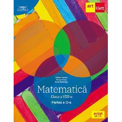 Clubul Matematicienilor Matematica Clasa a VIII-a Partea a II-a - Traseul AlbastruLucrarea a fost avizata de Ministerul Educatiei si Cercetarii prin Ordinul nr 464218022021 si se regaseste la pozitia nr 78 din anexa Ordinului Lucrarea a fost realizata in conformitate cu noua programa scolara pentru disciplina Matematica clasele a V-a- a VIII-a aprobata prin OM nr 339328022017 Intr-o 