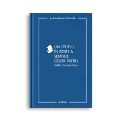 În romanul Un studiu în ro&537;u doctorul John Watson recent retras din armat&259; împarte o locuin&539;&259; cu un tân&259;r uimitor – arogantul detectiv criminalist Sherlock Holmes Investiga&539;ia lor asupra unei crime bizare se dovede&537;te a fi începutul promi&539;&259;tor pentru unul dintre cele mai ilustre parteneriate în rezolvarea crimelor din 