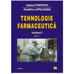 Primul volum al tratatului de Tehnologie farmaceutic&259; prezint&259; pe lâng&259; o parte teoretic&259; general&259; formele farmaceutice ca sisteme disperse omogene &537;i formele farmaceutice sterile Noua edi&539;ie restructureaz&259; materialul edi&539;iilor precedente &537;i actualizeaz&259; informa&539;iile privitoare la tehnologii standarde &537;i nomenclatura de specialitateCartea este destinat&259; preg&259;tirii &537;i 