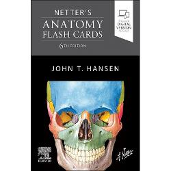 Learn review and self-test with these bestselling flash cards Fun fast and in full color Netters Anatomy Flash Cards are a portable study tool for a solid foundation in the anatomy you need to know for coursework and exams Each card presents art by Dr Frank H Netter with several paintings by Dr Carlos Machado numbered labels with hidden answers for self-quizzing and concise comments and clinical notesul 