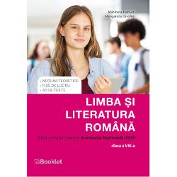 Ghidul complet pentru Evaluarea Na&539;ional&259; 2025 – clasa a VIII-a con&539;ine• no&539;iuni teoretice conforme cu noua program&259; &537;i organizate pe domenii lectur&259; redactare elemente de construc&539;ie a comunic&259;rii interculturalitate;• fi&537;e de lucru utile atât pentru activitatea la clas&259; cât &537;i pentru realizarea temelor acas&259;;• 40 de teste realizate în conformitate cu modelele 