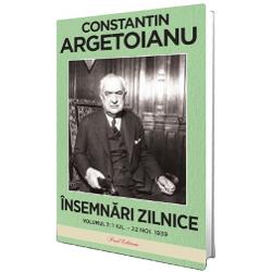 Cel de al VII-lea volum din Insemnarile Zilnice ale lui Constantin Argetoianu cuprinde perioada 1 iulie - 22 noiembrie 1939 In zilele de 23-25 noiembrie n-a consemnat niciun eveniment - fiind afectat de modul cam brusc in care Regele Carol al II-lea l-a inlocuit la presedintia Consiliului de Ministri Caietul manuscris care cuprinde perioada 26 noiembrie - 31 decembrie 1939 a fost ratacit Speram ca in curand sa intram in posesia unor caiete cu insemnarile lui Argetoianu care mai lipsesc si 