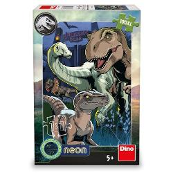 Aduceti la viata creaturile preistorice din Jurassic World cu acest puzzle neon Caracteristici- Puzzle-ul cu imagine cu dinozauri compus din 100 piese contine elemente speciale care fac contururile dinozaurilor sa straluceasca in intuneric- Piesele mari se potrivesc foarte bine astfel incat chiar si copiii cu varsta de 5 ani pot asambla cu usurinta un puzzle de 100 de piese- Puzzle-ul este fabricat din carton durabil 