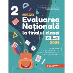 Avizat MELucrarea de fa&539;&259; se adreseaz&259; elevilor de clasa a 2-a în vederea sus&539;inerii cu succes a probei de evaluare a competen&539;elor generale &351;i specifice la finalul anului &351;colar Proba const&259; în administrarea a trei teste vizând evaluarea competen&539;elor de receptare a mesajelor citite evaluarea competen&539;elor de producere a mesajelor scrise &351;i evaluarea competen&539;elor de matematic&259; 