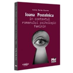 Lucrarea de fat&806;a&774; cuprinde o analiza&774; a principalelor tra&774;sa&774;turi ale romanului psihologic semnat de Ioana Postelnicu s&806;i is&806;i propune sa&774; prezinte pe de o parte specificitatea femininului s&806;i a feminita&774;t&806;ii iar pe de alta&774; parte sa&774; urma&774;reasca&774; modul in care femeia scriitoare a incercat sa&774; pa&774;ra&774;seasca&774; locul periferic care i-a fost acordat in arena literara&774;In vederea 