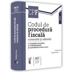 Despre lucrare Codul de procedura fiscala comentat &537;i adnotat este deja o lucrare de tradi&539;ie cu o abordare &537;i structura unitare Edi&539;ia 2024 la fel ca edi&539;iile anterioare reprezinta un instrument practic valoros pentru în&539;elegerea normelor de drept procedural fiscal care guverneaza activitatea organelor fiscale din România în contextul unor modificari 