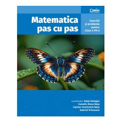 Matematica pas cu pas Exerci&539;ii &537;i probleme pentru clasa a VII-a este un instrument de antrenament &537;i de sistematizare a celor mai importante con&539;inuturi din programa &537;colar&259; în vigoare &355;inând cont în acela&351;i timp de competen&355;ele vizate de programa pentru examenul de Evaluare Na&355;ional&259; pentru absolven&355;ii de clasa a VIII-aFiecare capitol con&539;ine un scurt breviar teoretic &8210; 