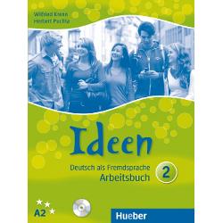 Arbeitsbuch mit 2 Audio-CDs zum Arbeitsbuch Das Arbeitsbuch dient zum selbstständigen Üben und Vertiefen des Lernstoffs im Kursbuch IdeenEs gibt Übungsteile zur Textarbeit zu Grammatik und Wortschatz zur Aussprache zu alltagssprachlichen Wendungen sowie ein Fertigkeitentraining zu den Fertigkeiten Hören Lesen und SchreibenNach jedem Modul befindet sich ein Modul-Test mit der Möglichkeit 