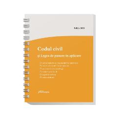 Lucrarea de fata cuprinde Codul civil si Legea de punere in aplicare a acestuia redata in extras Textul Codului civil este insotit de articolele corespondente din vechiul Cod civil Codul comercial Codul familiei Decretul nr 1671958 si celelalte acte normative anterioare al caror continut a fost absorbit in Codul civil toate acestea fiind redate la finalul articolelor cu caractere italice De asemenea se fac trimiteri la legislatia 