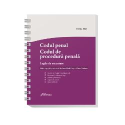 Codul penal Codul de procedura penala Legile de executare reuneste cele doua coduri penale in vigoare si pe langa acestea cuprinde si legile de executare a pedepselor a masurilor privative si neprivative de libertate – Legea nr 2532013 si Legea nr 2542013Precum toate lucrarile din seria de legislatie a Editurii Hamangiu Codul penal Codul de procedura penala Legile de executare prezinta pe langa 