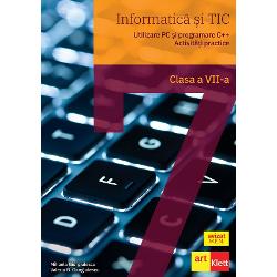 Informatica si TIC clasa a VII-a - Utilizare PC si programare C Activitati practiceLucrare in conformitate cu programa scolara in vigoare pentru disciplina Informatica si TIC clasele a V-a - a VIII-a aprobata cu Ordinul Ministrului Educatiei Nationale nr 339328022017Cartea a fost avizata de Ministerul Educatiei si Cercetarii prin ordinul de ministru nr 5318 din 21112019 si se afla la pozitia 51 din Anexa ordinuluibr 