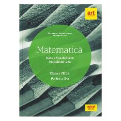 Matematic&259; Clasa a VIII-a Semestrul 1 Teste Fi&537;e de lucru Modele de teze Conform cu noua program&259;Lucrarea pune la dispozi&355;ia elevilor• teste ini&355;iale• fi&351;e de lucru pe lec&355;ii atât pentru Algebr&259; cât &351;i pentru Geometrie structurate dup&259; modelul În&355;elegere- Exersare - Fixare - Verificare• modele de teze• solu&355;i