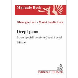 Despre lucrareDreptul penal reprezint&259; principalul instrument în lupta de ap&259;rare a celor mai importante valori sociale ce pot fi periclitate prin fapte de o periculozitate deosebit&259;Edi&539;ia 6 con&539;ine ultimele modific&259;ri legislative aduse prin Legea nr 2582023 Legea nr 2912023 Legea nr 3142023 Legea nr 3232023 Legea nr 4012023 Legea nr 4242023 Legea nr 4302024 Legea nr 582024 