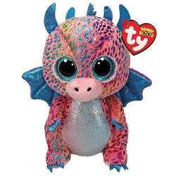 Jucarie de plus TY Beanie Boos - Flint dragon 15 cm TY37346