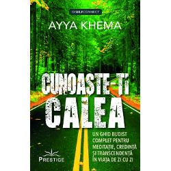 Cunoaste-ti calea ne arata cum sa traim o viata spirituala autentica chiar in tumultul grijilor si responsabilitatilor cotidiene Punand bazele meditatiilor mai avansate pe un simt profund cultivat al observarii atent-constiente al iubirii si altruismului Khema ne arata treptat cum sa accesam eliberarea si libertatea Punand in practica aceste aparent simple invataturi cu timpul ne deprindem sa vedem lucrurile asa cum sunt in realitate si descoperim transcendenta chiar aici in viata 