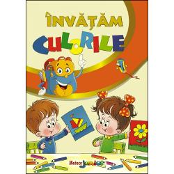 Invatam culorile de Roxana GeantaO carte frumos ilustrata cu ajutorul careia copilul poate invata culorile intr-un mod distractivrecunoscandu-le in desenele cartii side asemenea poate exersa desenand si colorand in spatiile special concepute