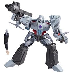 Transformers EarthSpark prezinta o noua generatie de roboti Transformers - primii roboti Transformers care s-au nascut pe Pamant Împreuna cu familia de oameni care i-a primit si a avut grija de ei acestia vor redefini insemnatatea unei familii Figurinele din gama Deluxe aduc la viata robotii Transformers de pe ecranul TV direct in casa dvs Jucariile robot din gama Deluxe includ personajele Transformers populare din serialul de animatie TV Transformers EarthSpark la o dimensiune 