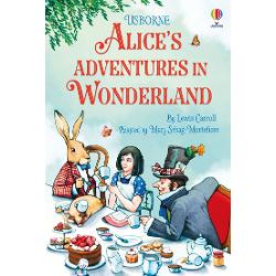 Follow Alice and the White Rabbit down the rabbit hole and join in with their madcap adventures Part of the Usborne Young Reading series this retelling of Lewis Carrolls enduring and popular nonsensical tale is ideal for newly independent readers