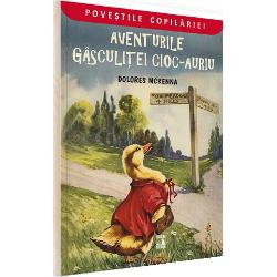 Volumul Aventurile gasculitei Cioc-Auriu a fost publicat de Saml Gabriel Sons and Company in 1923 si are in centru povestea unei gaste care isi paraseste ferma de teama de a nu fi servita la cina de stapanii sai si musafirii lor ajungand din cauza deciziei sale naive pe mana unui vulpoi siret care planuieste sa o manance cand va mai creste si care o convinge prin urmare sa il insoteasca la locuinta sa  Aventurile gasculitei 