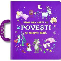 Aceasta carte fermecatoare aduce la viata povesti de noapte buna concepute special pentru cei mici Cu pagini cartonate colturi rotunjite ilustratii captivante si texte simple fiecare poveste este perfecta pentru a pregati copiii pentru somn oferindu-le momente de liniste si visare Volumul este ideal pentru a cultiva dragostea pentru lectura si a incuraja imaginatia copiilor facand din fiecare seara o aventura plina de magieIlustratii color