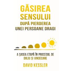 Pe parcursul vietii ne confruntam adesea cu pierderi semnificative dar rareori suntem invatati cum sa facem fata durerii care-i urmeaza In aceasta carte veti gasi resurse importante pentru a intelege si a transforma durerea intr-o noua forma de iubire si in sens Gasirea sensului nu reprezinta incetarea eliminarea sau negarea durerii ci modul de a ne reconstrui si de a ne continua viata dupa ce sufletul a fost rupt in bucatiCartea este valoroasa si pentru cei care nu trec prin 